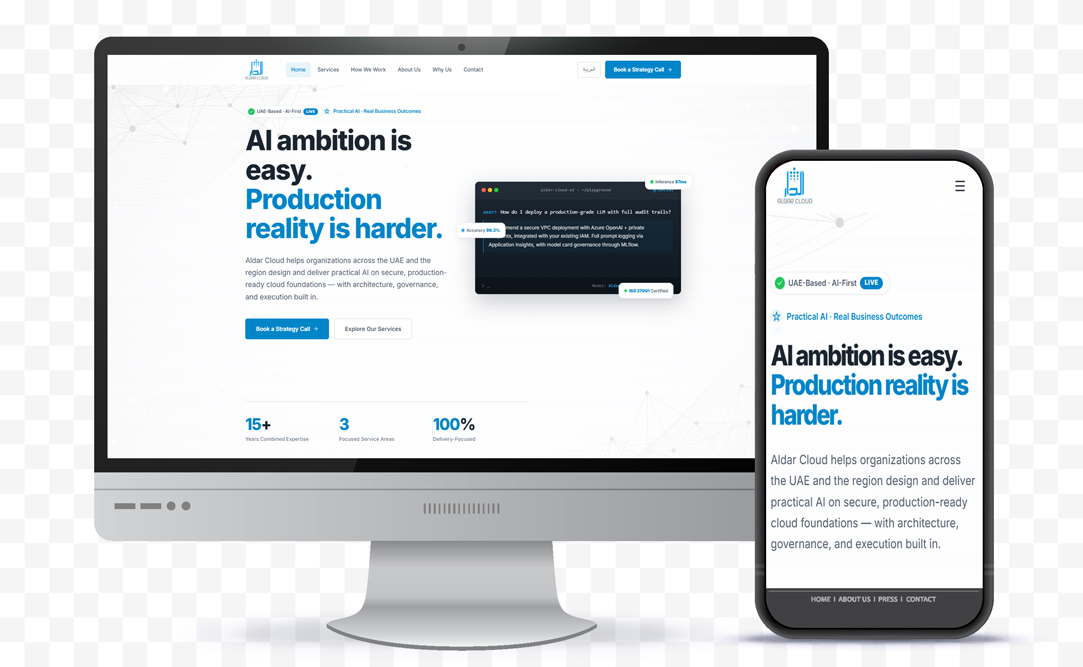 ALDAR Cloud Website
